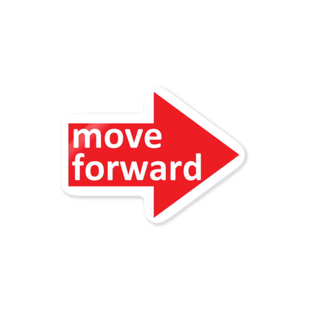 Lenのmove forward ステッカー