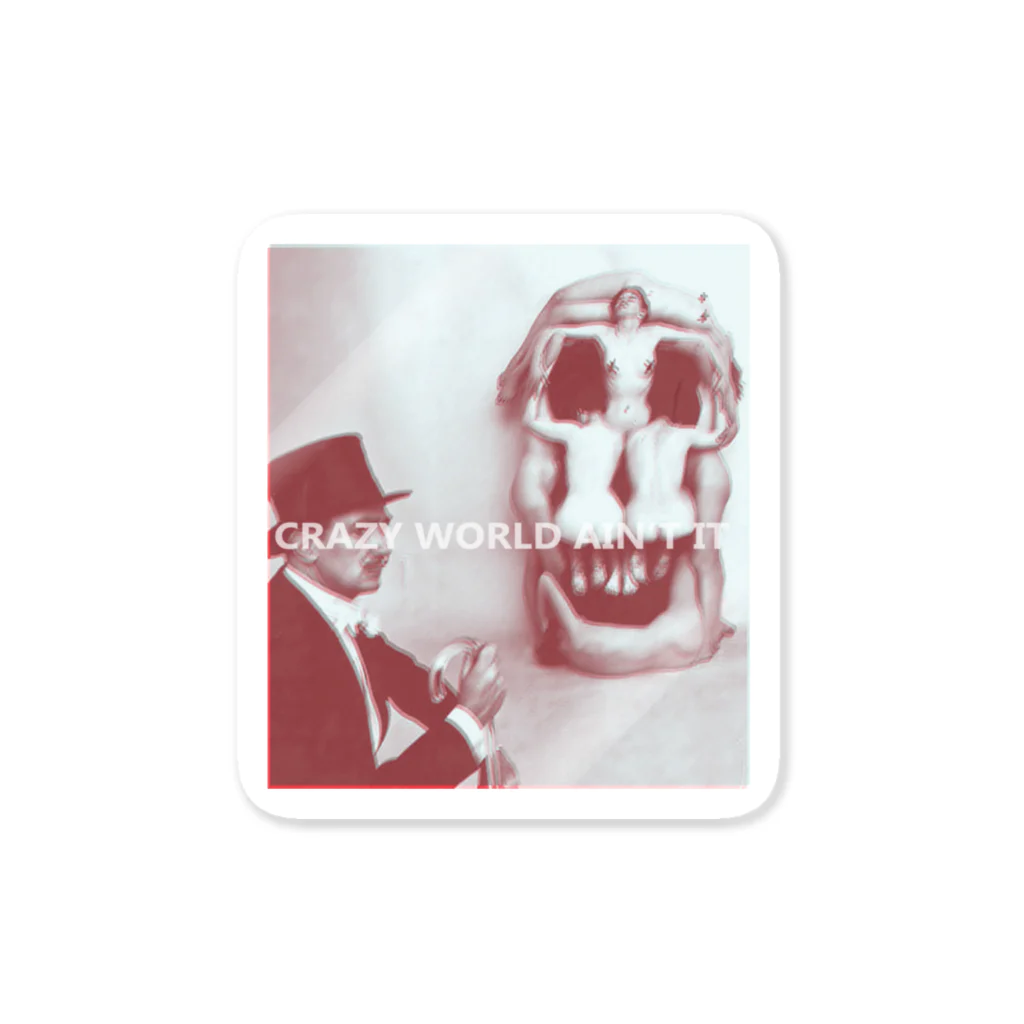 photoshopのskull Sticker