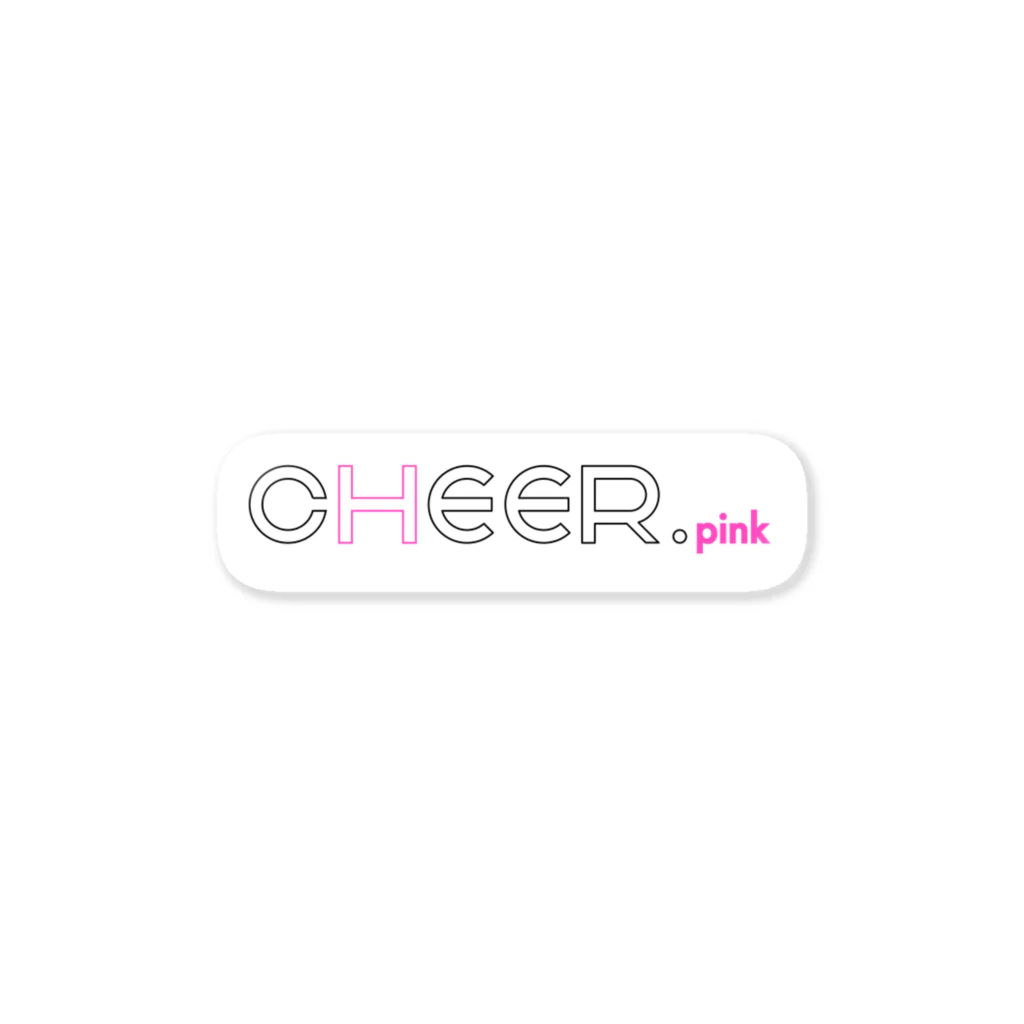 CHEER.pinkのCHEER.pink ステッカー