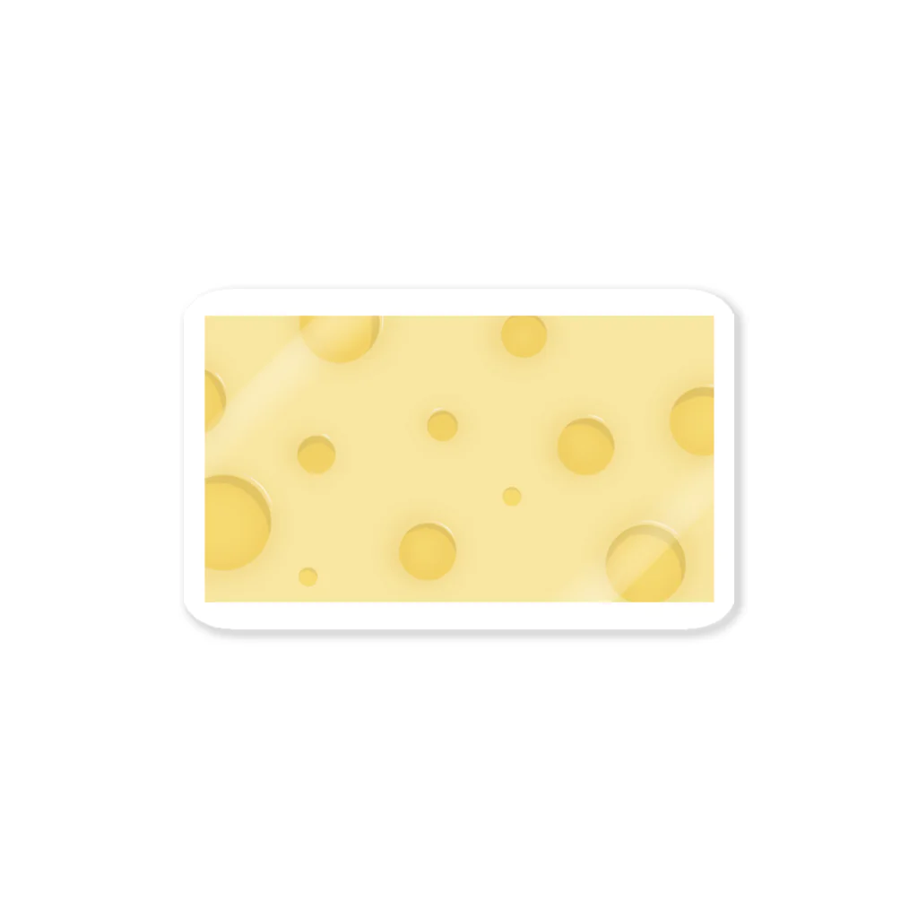 nubi_sのチーズ ステッカー
