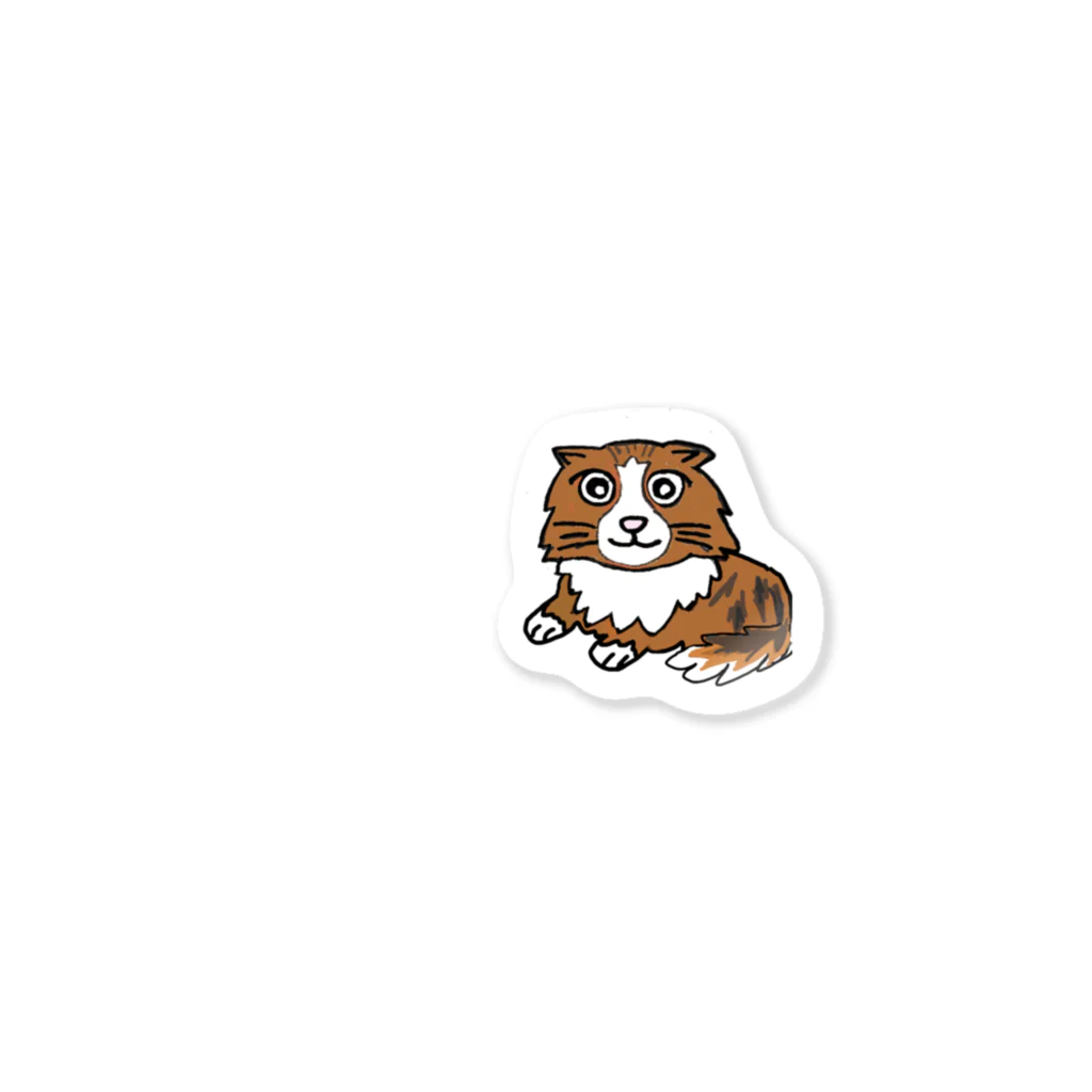 Lynx and Bonitoの最近見かけるねこ Sticker