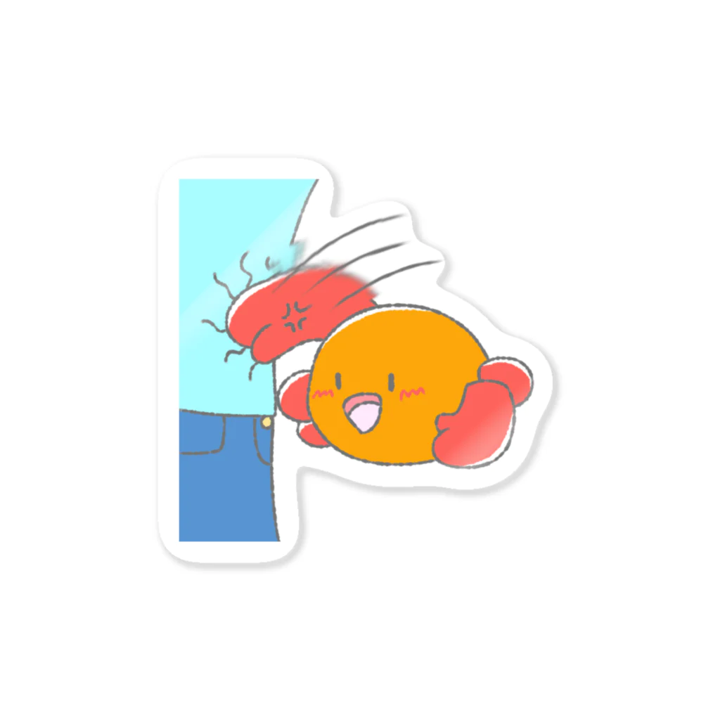 まもののふでんねのかにちゃんドゴッ Sticker