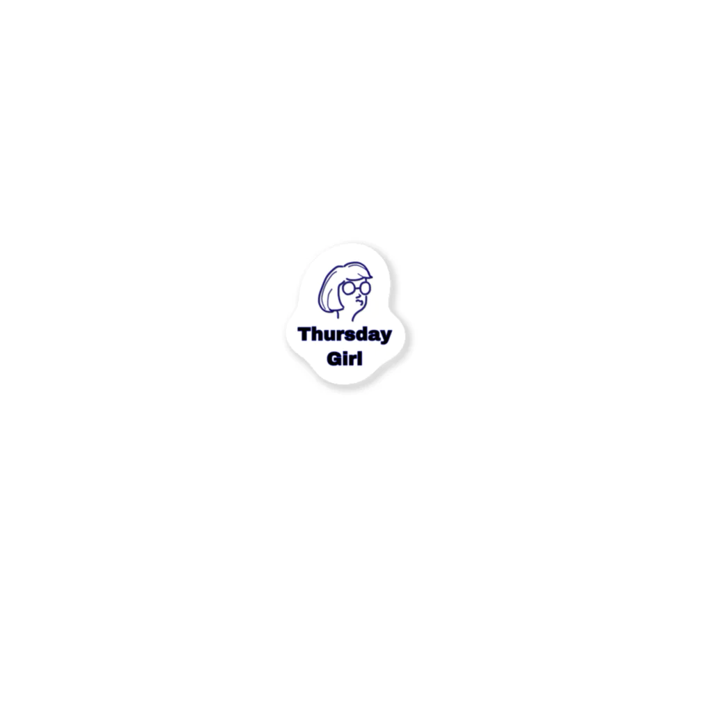 ちかこのThursday Girl Sticker