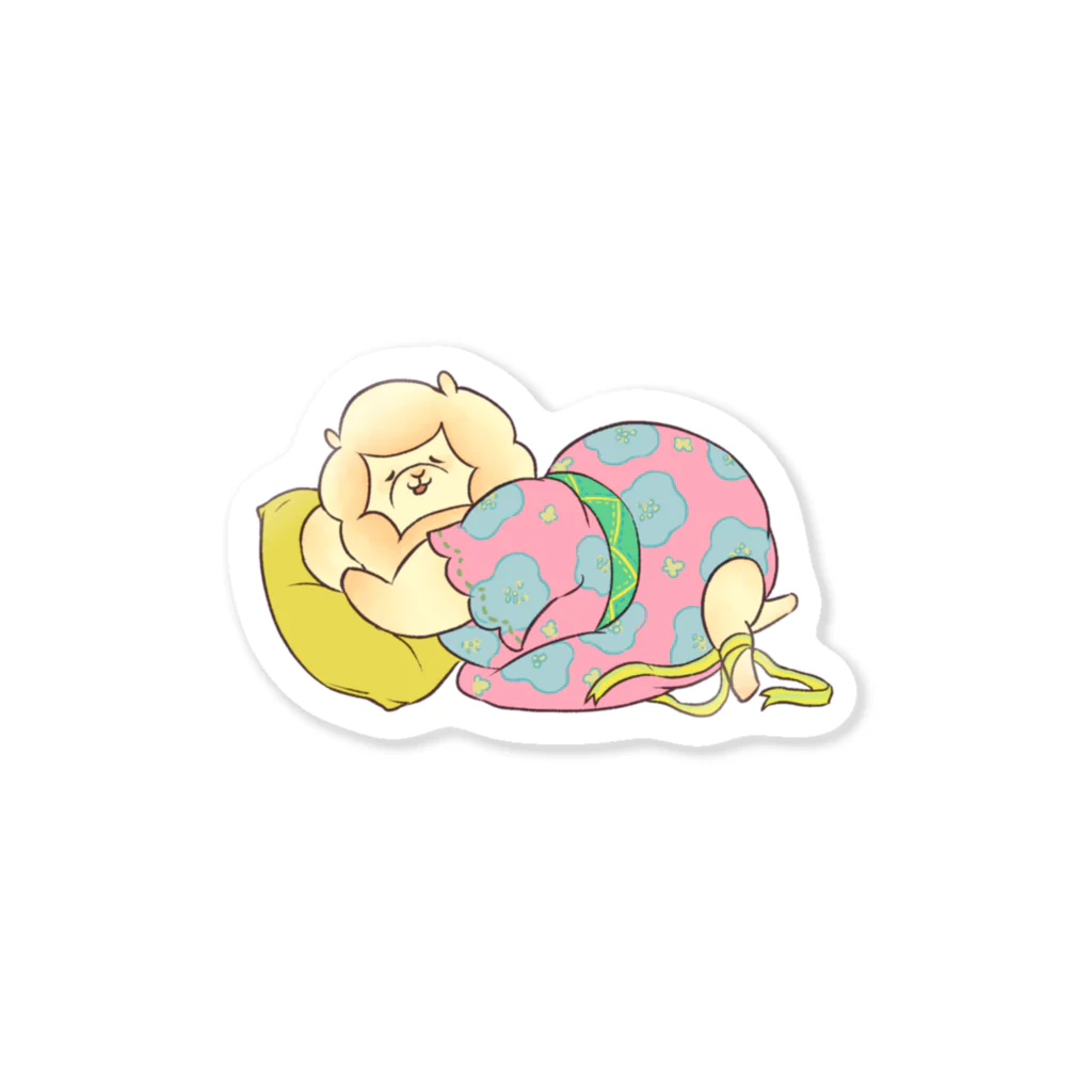 アルパカぼくじょうの寝るぱか Sticker