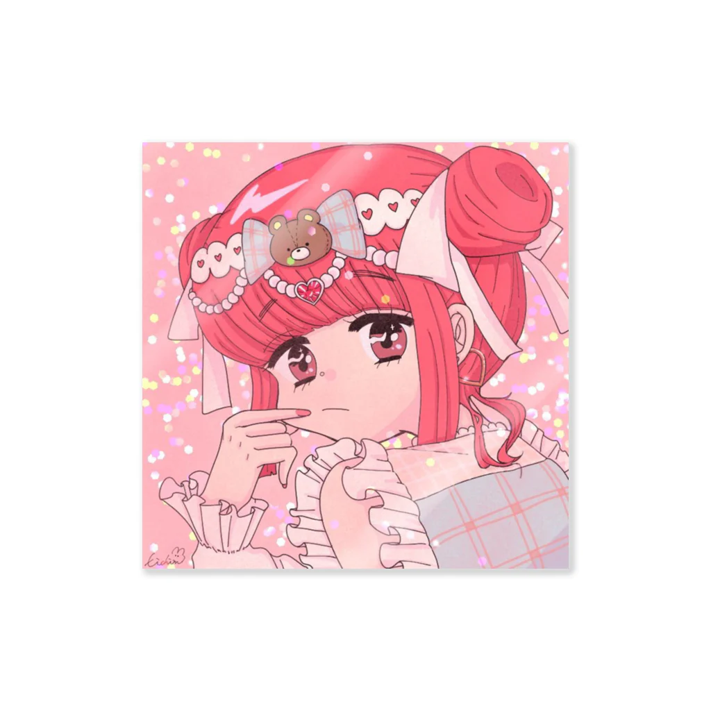 えいちむずしょっぷのお気に入りのくまさん Sticker