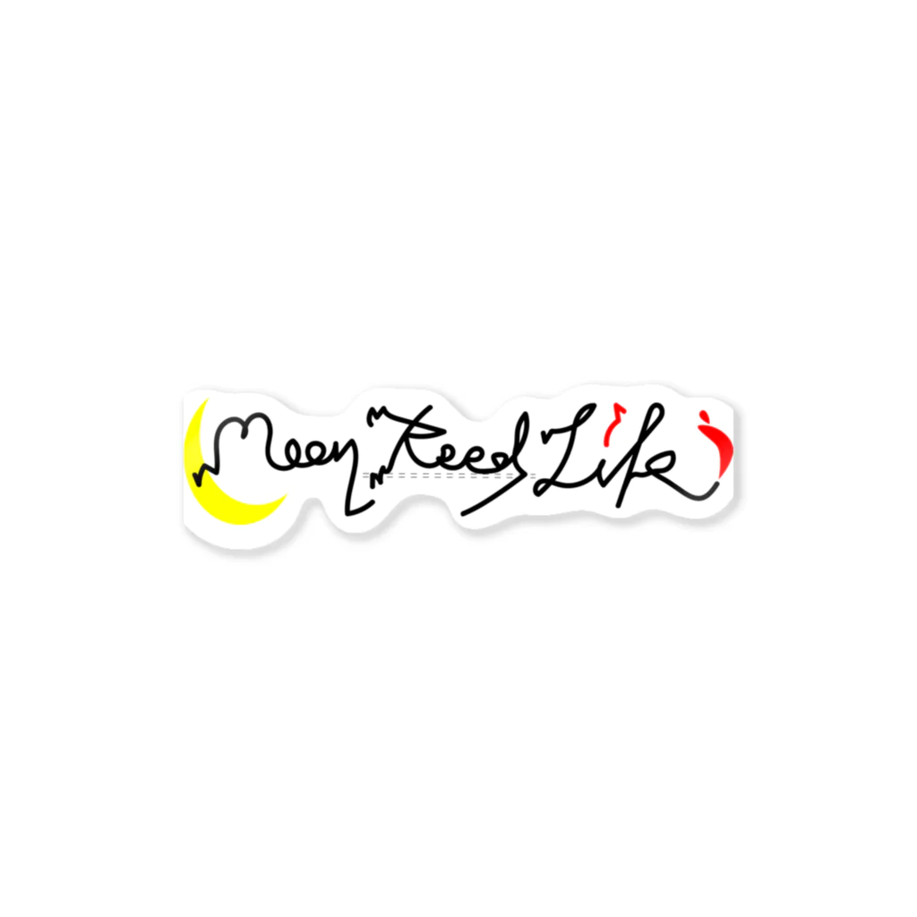 月読命のMoon Reed Life ステッカー