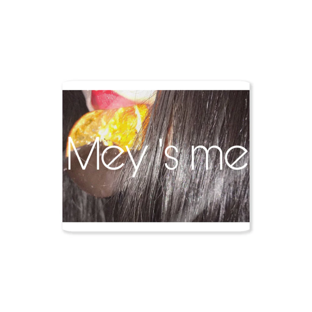 Mey's meのchocola orange ステッカー