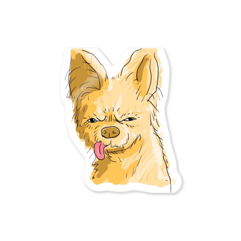 セサミハウスのセサミ（イラスト）フチなし Sticker