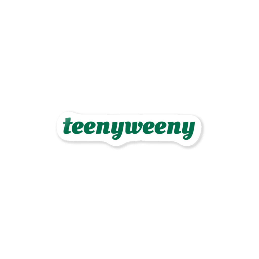 teenyweenyのteenyweeny ステッカー