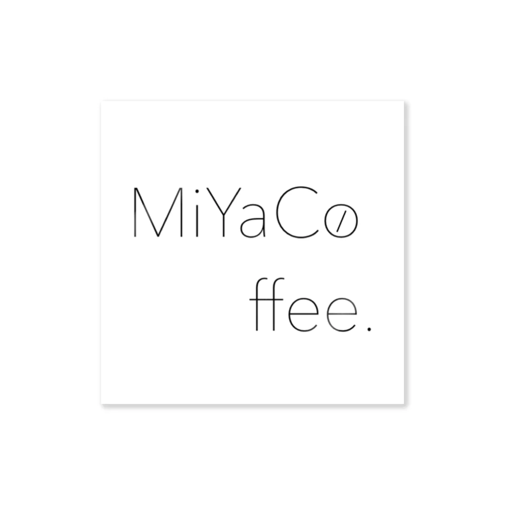 MYAのMiYaCo ffee. ステッカー