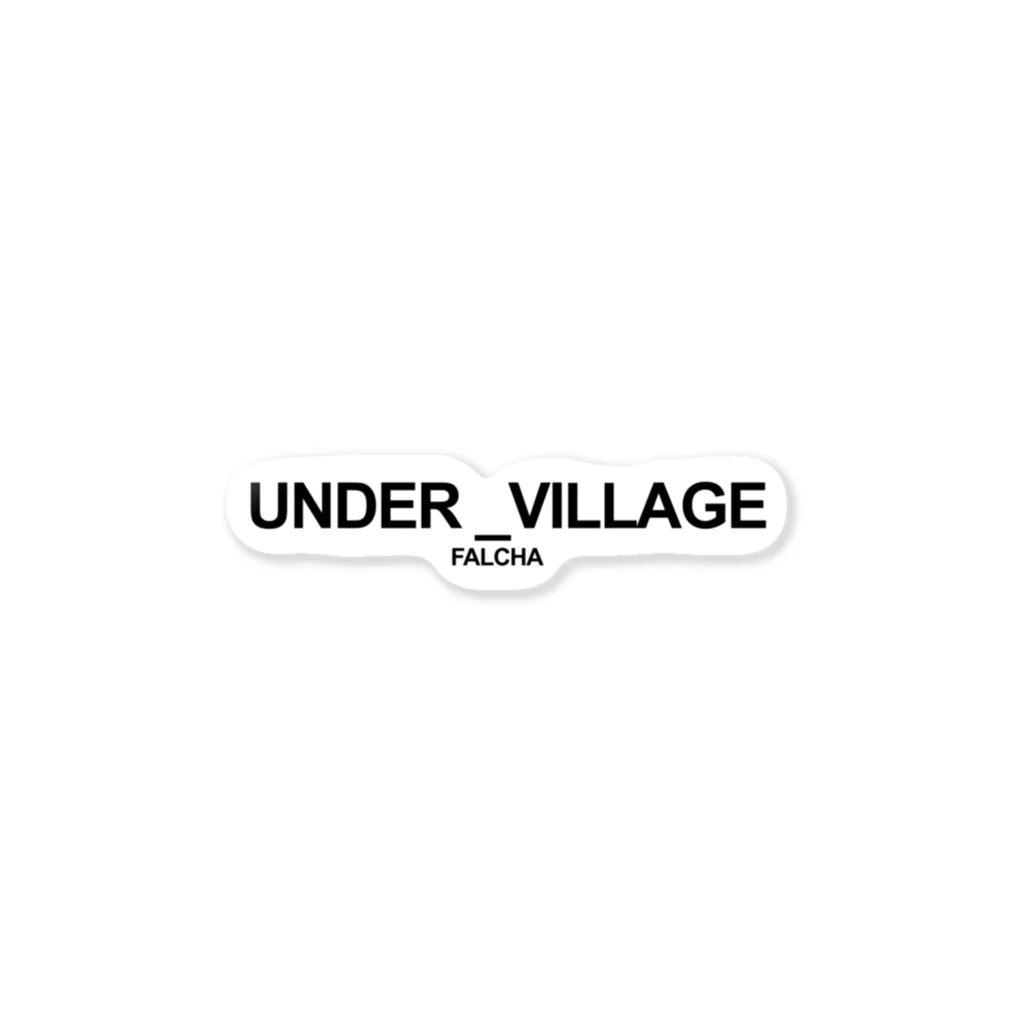 UNDER_VILLAGE.officialのUNDER _VILLAGE ステッカー