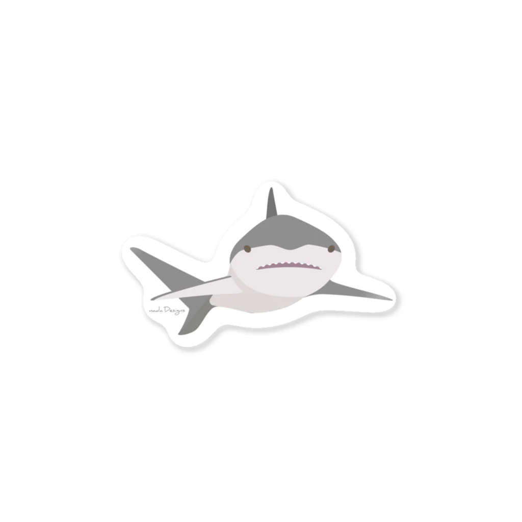 さかたようこ / サメ画家のほわっとサメ Sticker