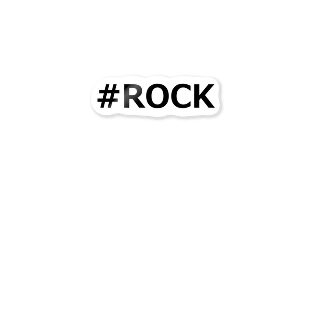 #HASHTAGの#ROCK ステッカー