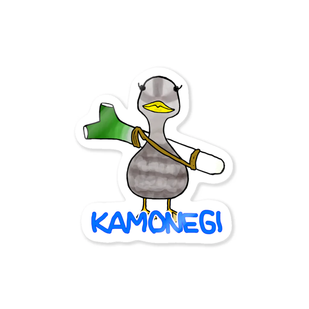 ぎあひどうのKAMONEGI Sticker