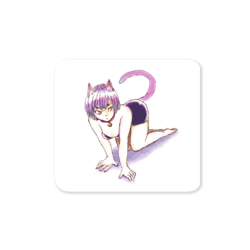 えんじゅのにゃん娘ステッカー Sticker