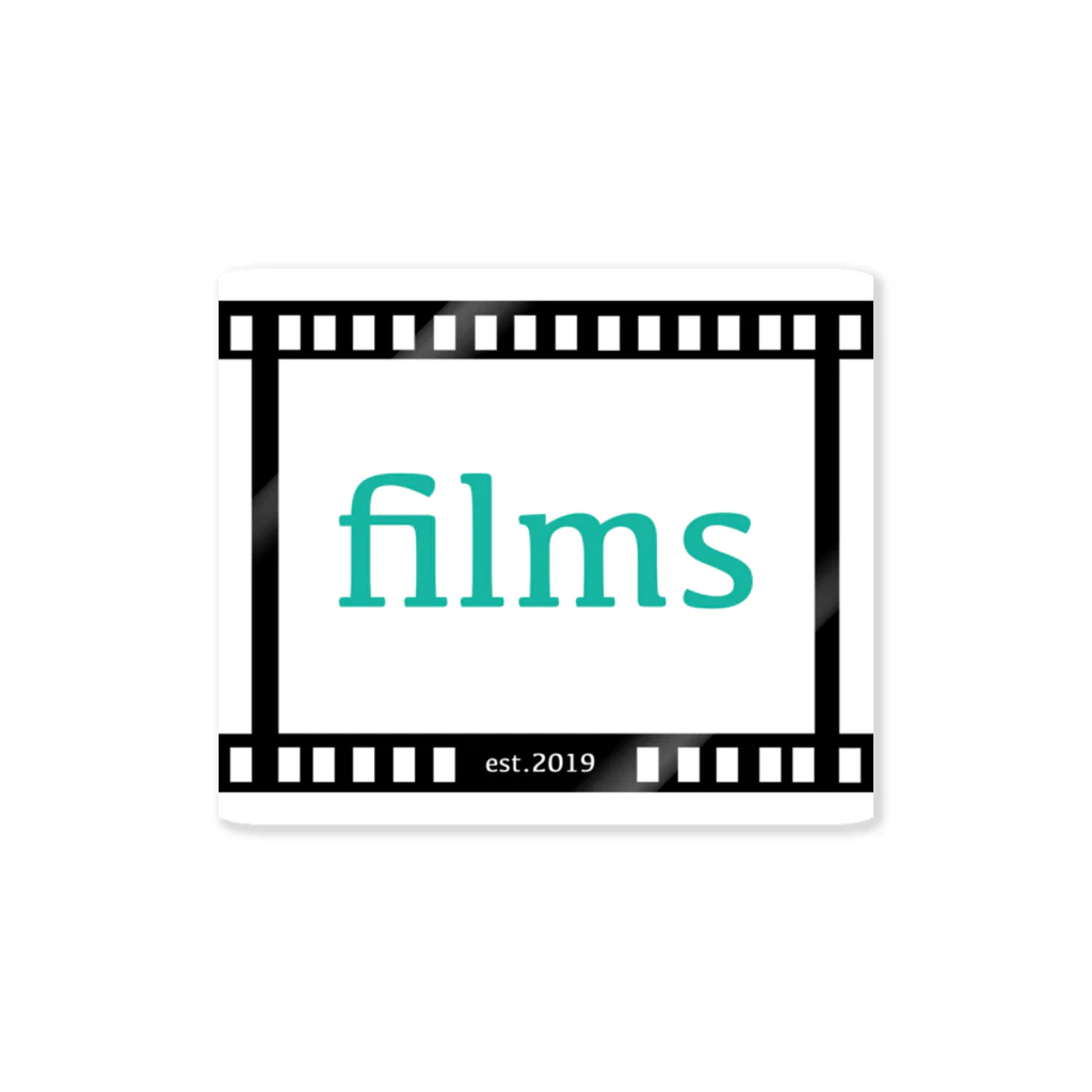 filmsのfilms LOGO Sticker