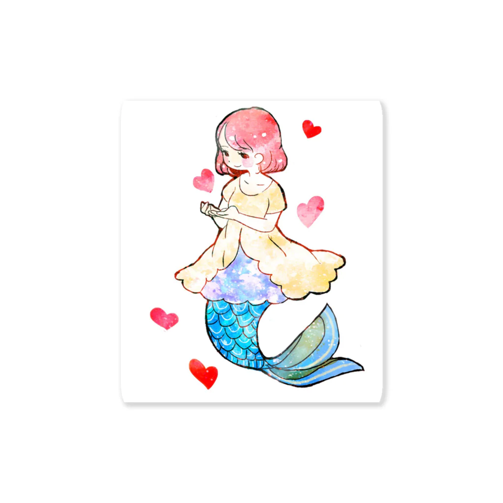 peaches-momokoの人魚姫 Sticker