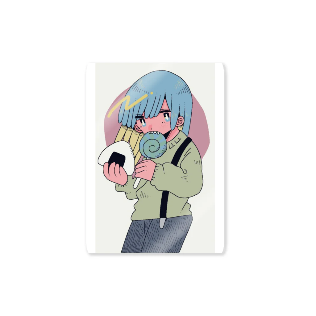 わにてんのもぐもぐじょじ Sticker