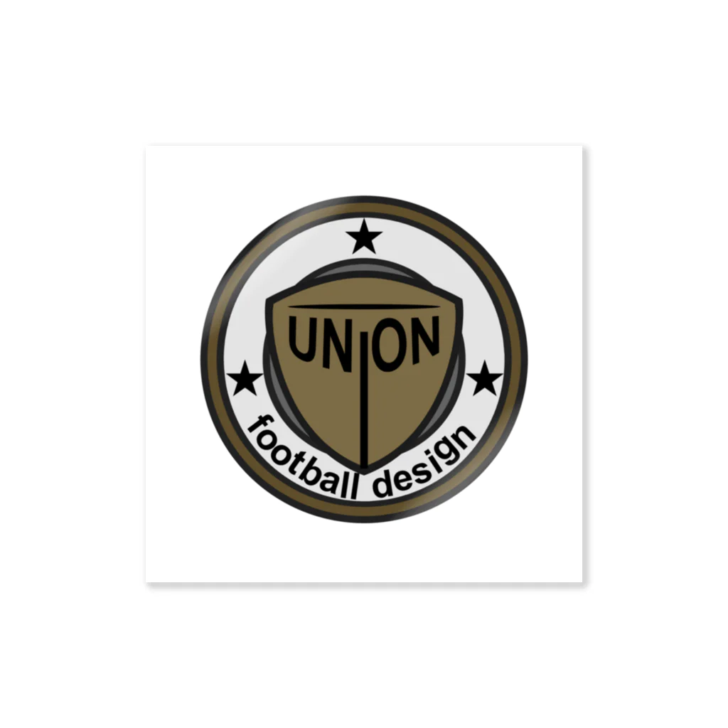 ユニオンフットボールデザインのUNION FOOTBALL DESIGN ステッカー