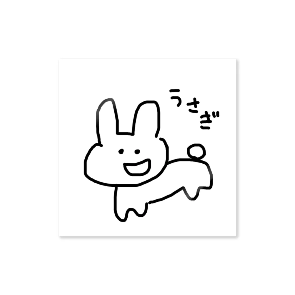 鹿先生のうさぎ Sticker