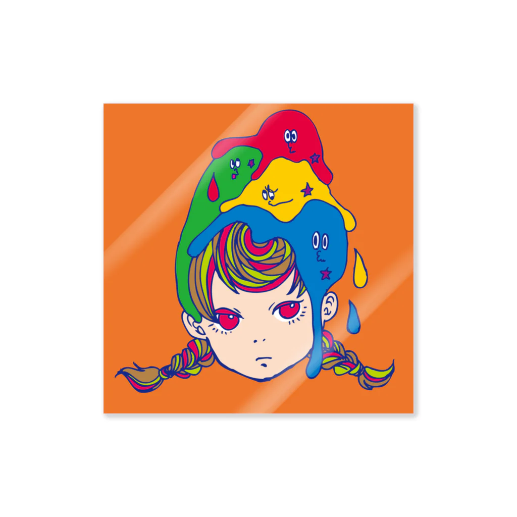 ヨナハアヤのどろどろーん Sticker