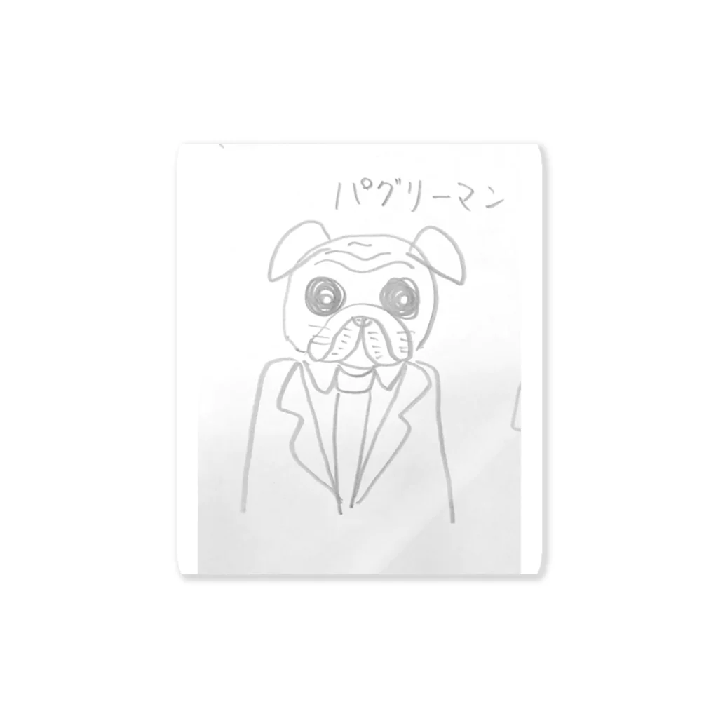 sonishoのパグリーマン Sticker