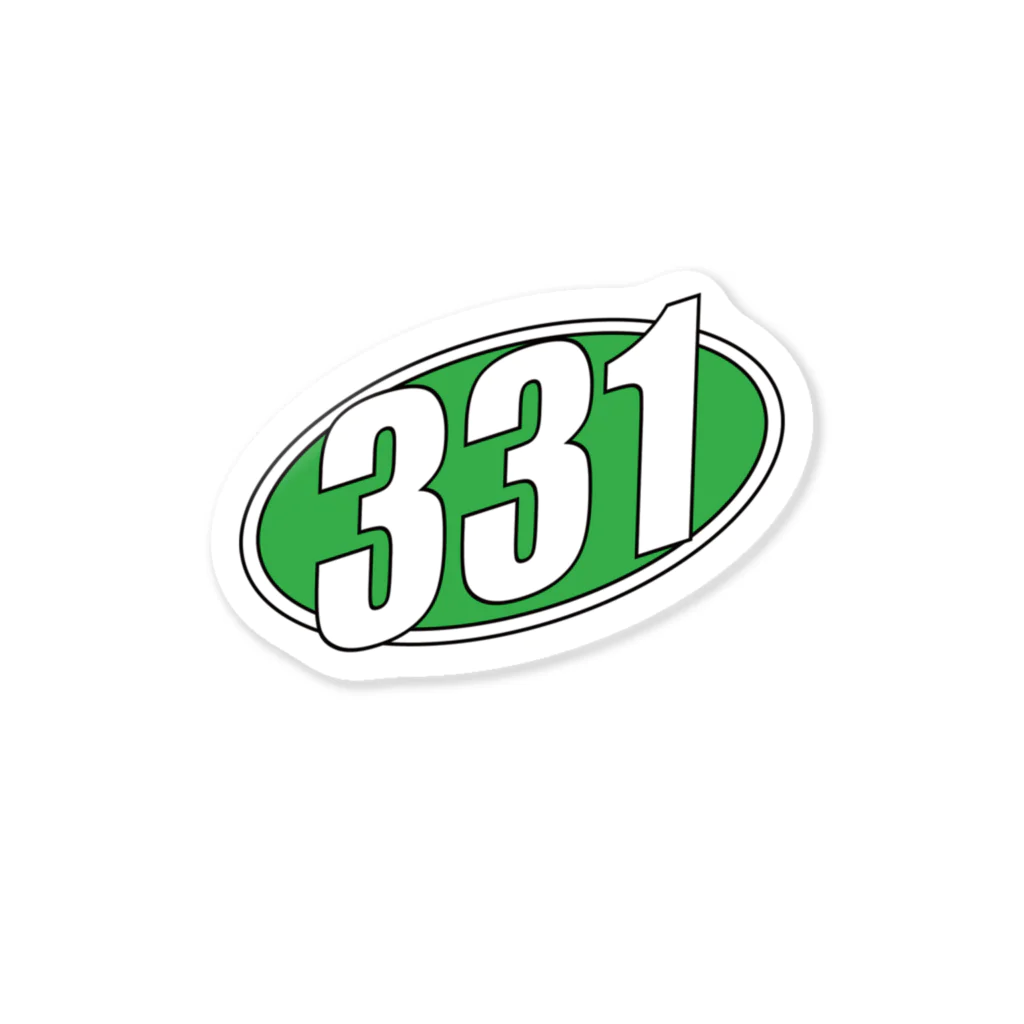 些細な心の日曜日の331 Sticker