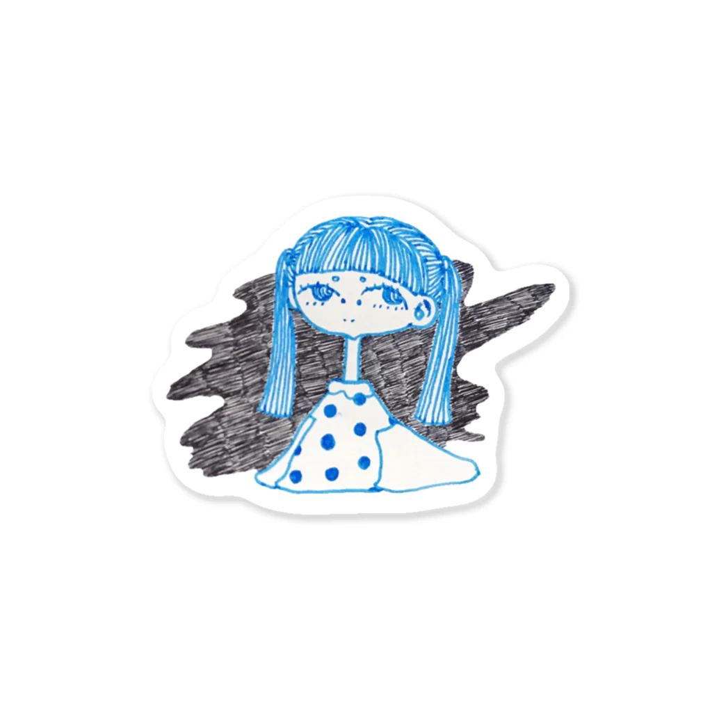 harappadedanceの女の子 Sticker