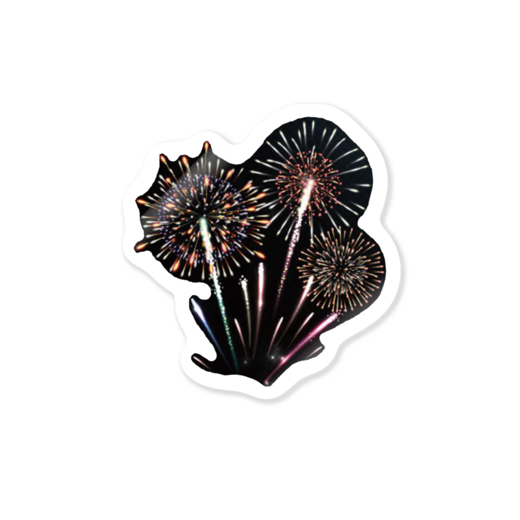 amasariの花火 Sticker