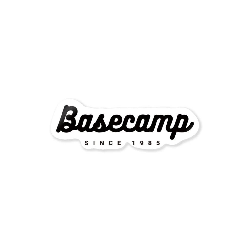 BASE-CAMPのBASE CAMP BLACK02 ステッカー