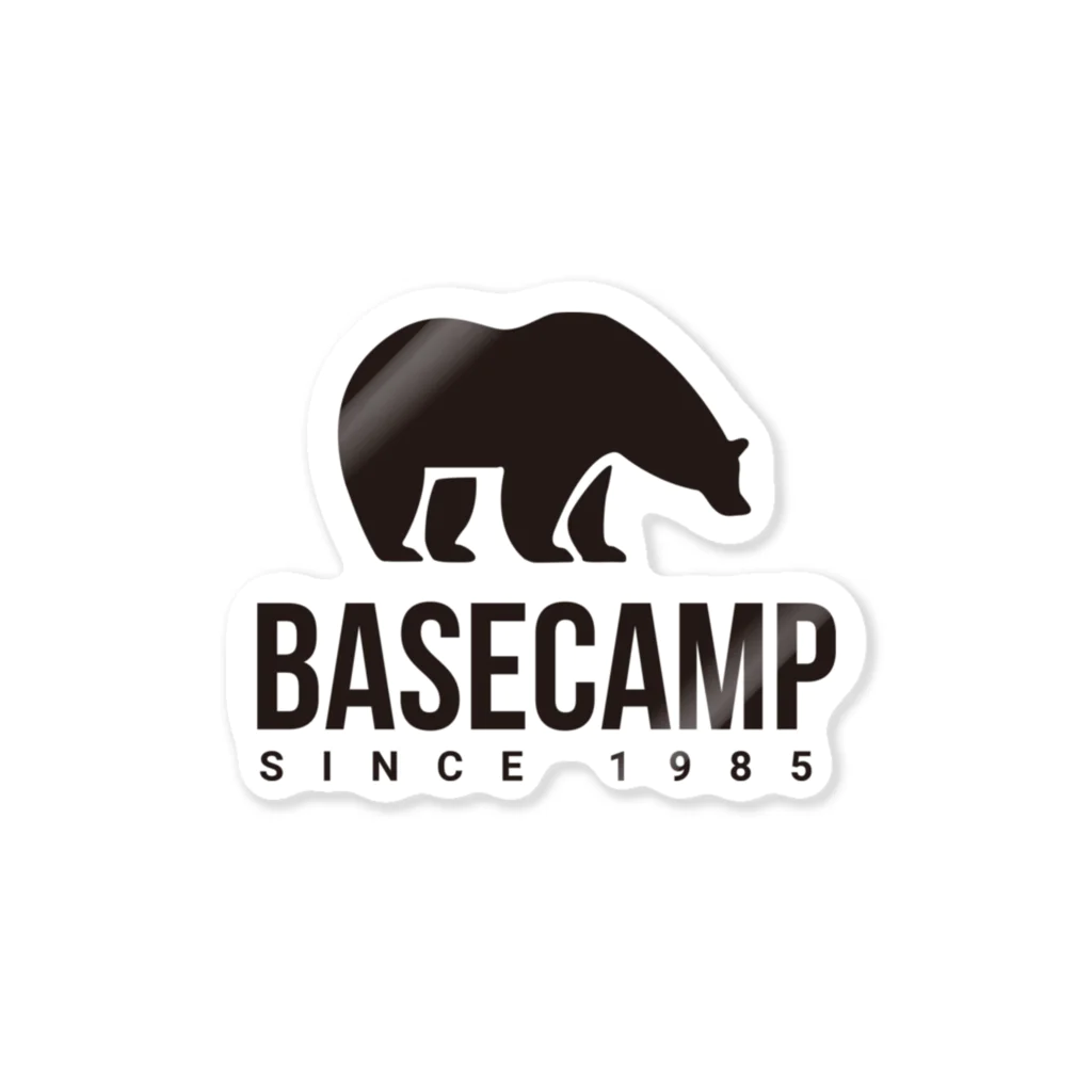 BASE-CAMPのBASE BEAR 02 ステッカー