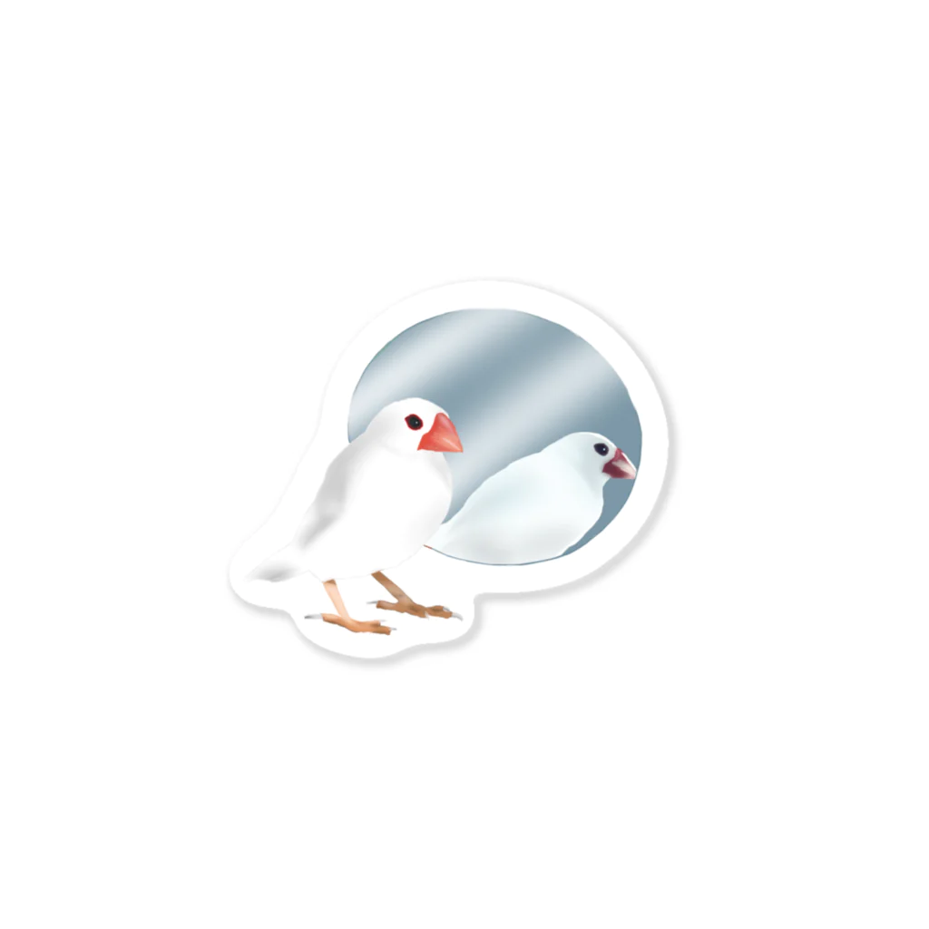 Ariroaの白文鳥くん Sticker