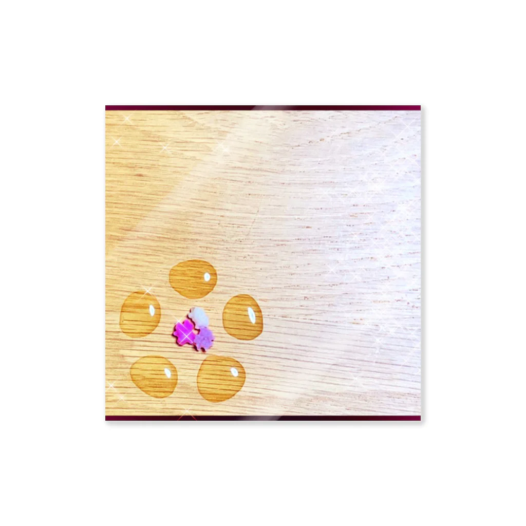 hitomin311のginkgo sugar flower Sticker