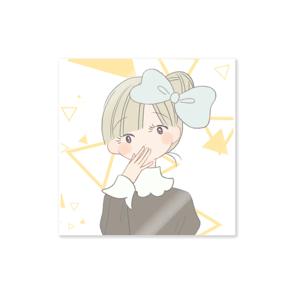 よしだゆうのびっくり Sticker