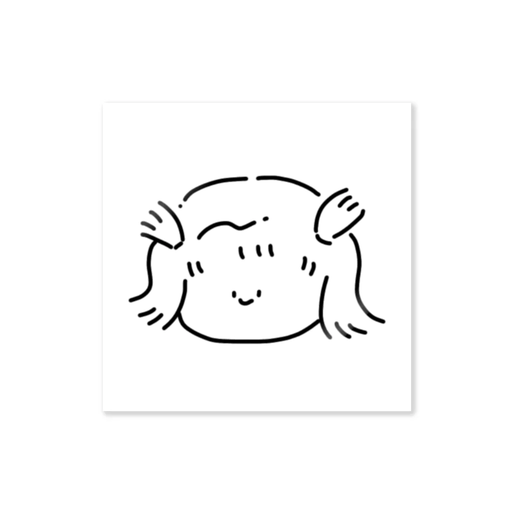 👼クソザコ鼻ティッシュ👼のクソザコツインテくん Sticker