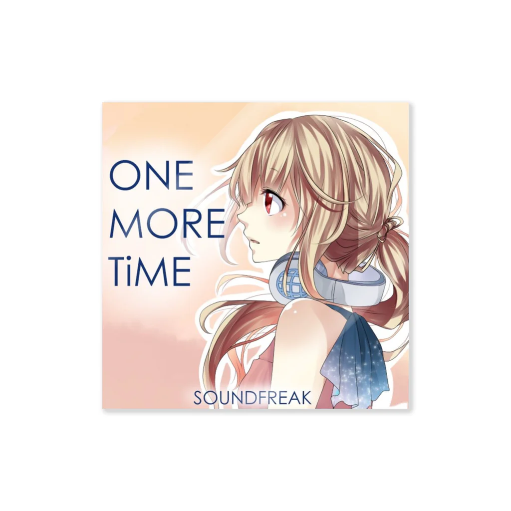 soundfreakのONE MORE TiME ステッカー