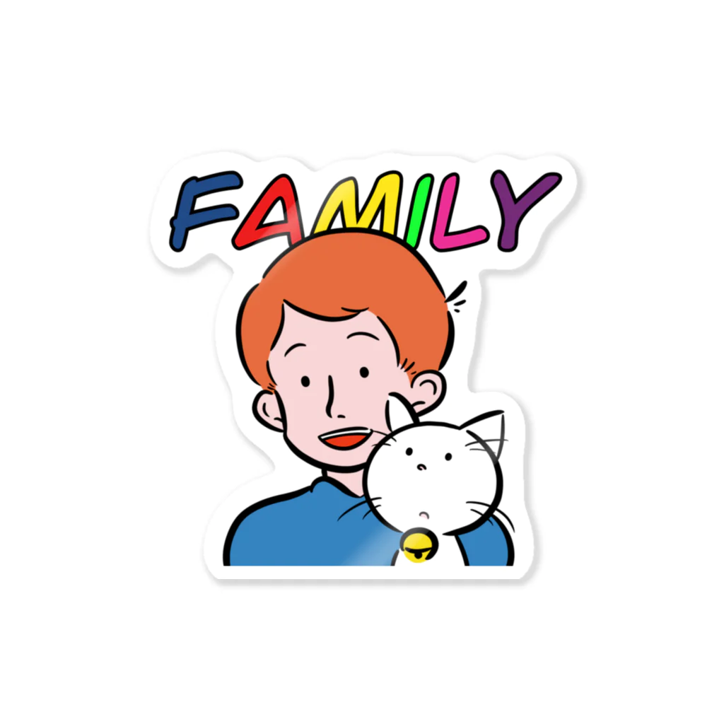 コトブキ商店のFamily（type A） ステッカー