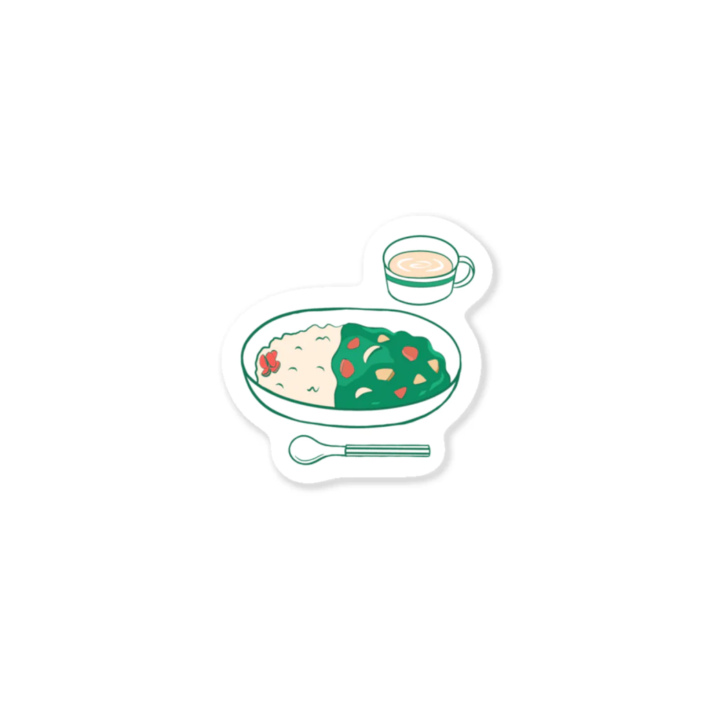 electronicatの野菜カレー Sticker