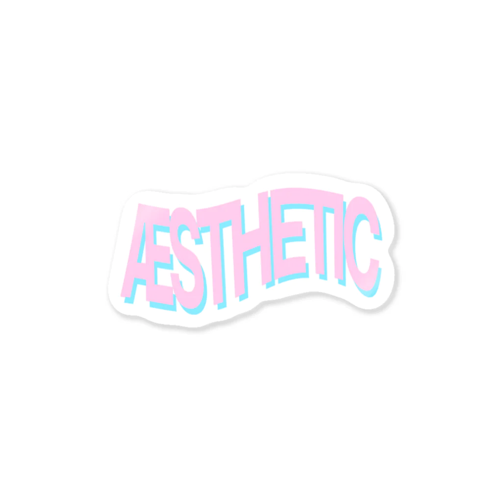 NYA-FLASHのＡＥＳＴＨＥＴＩＣ Sticker ステッカー