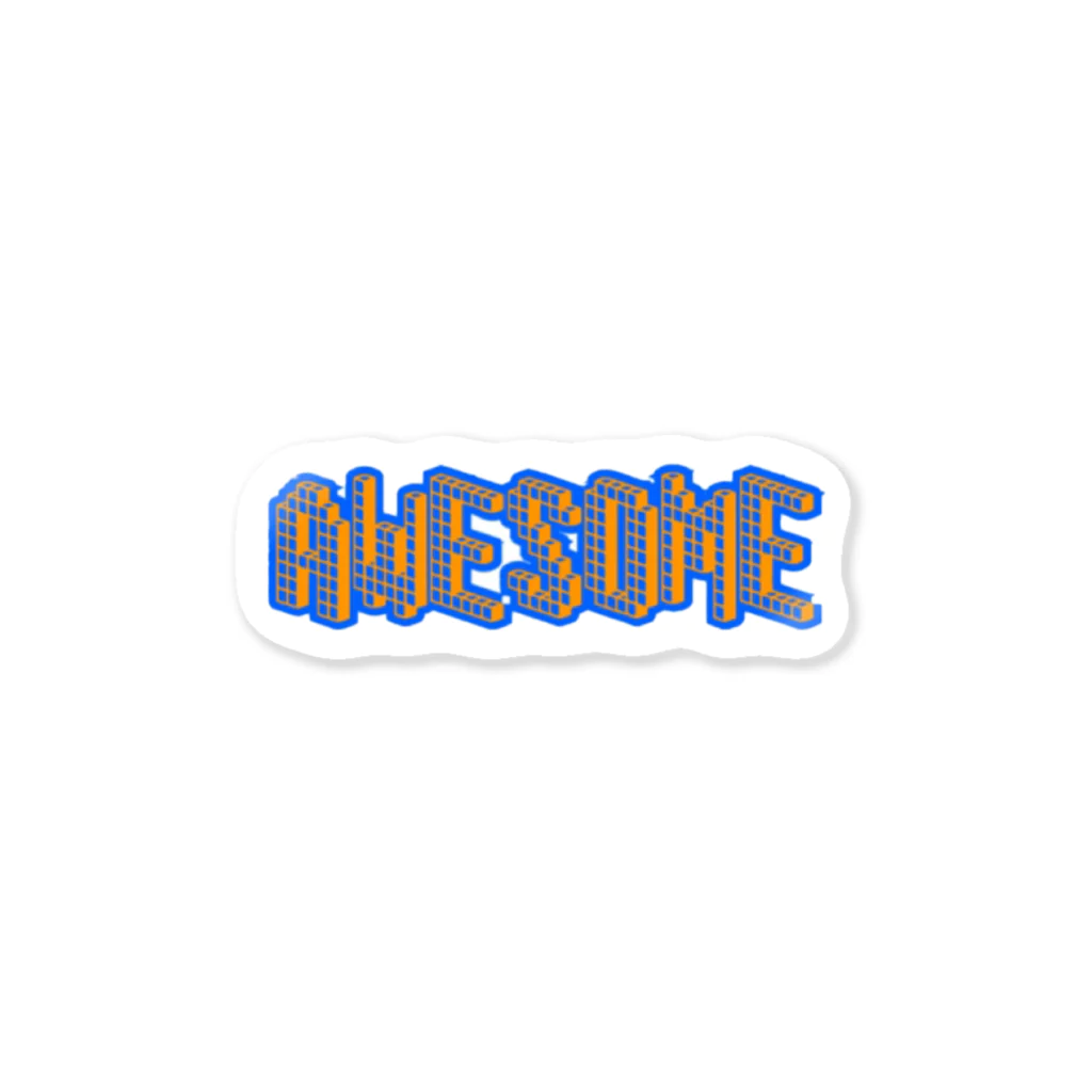 awesomeのawesome ステッカー