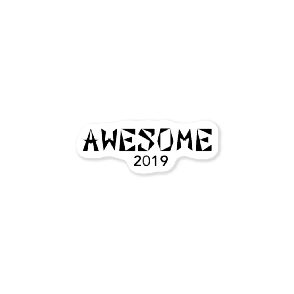 awesomeのステッカー Sticker