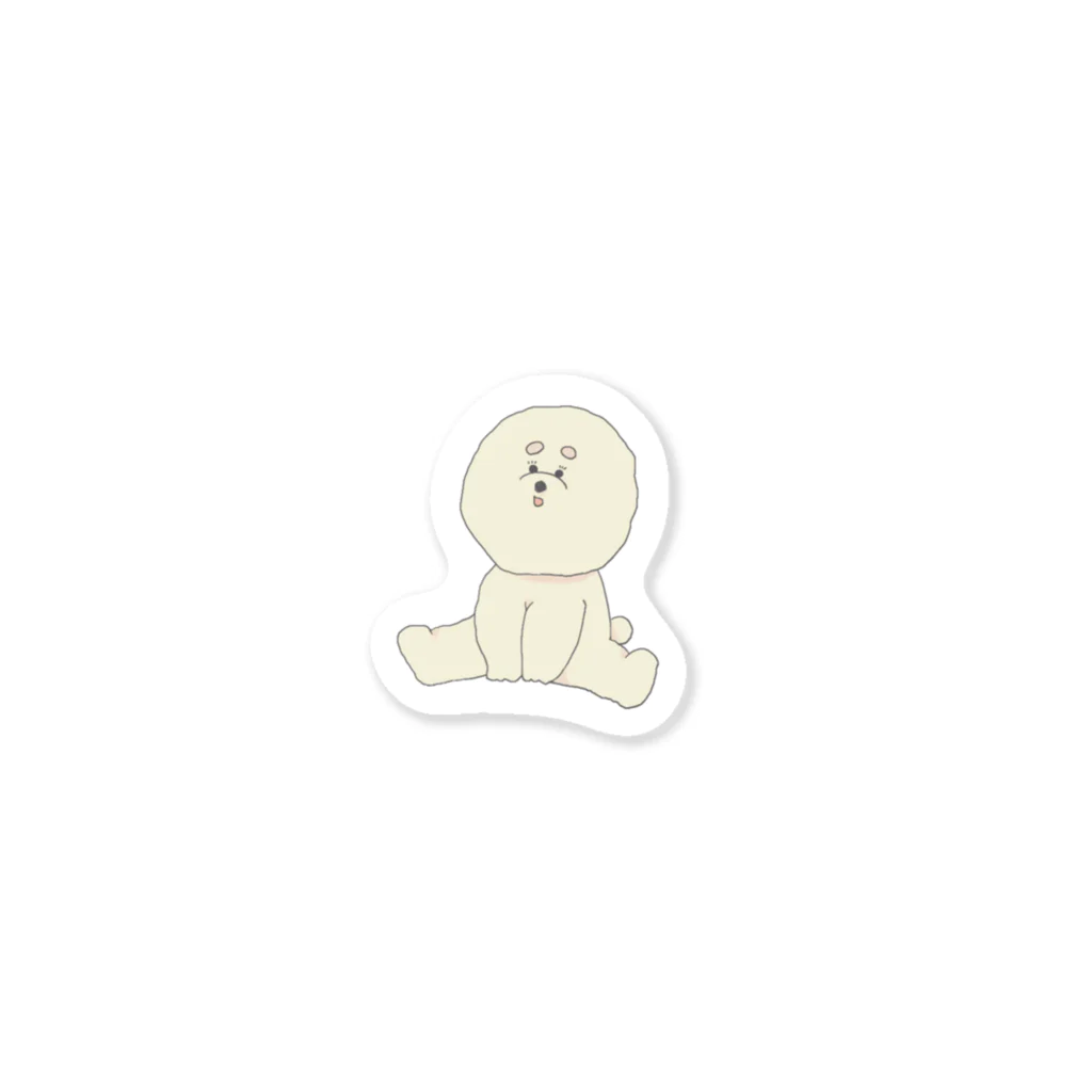 わたあめわんこしょっぷのわたあめわんこ Sticker