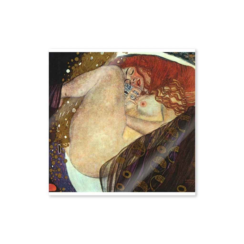 Art Baseのグスタフ・クリムト / ダナエ /Danae / Gustav Klimt Sticker