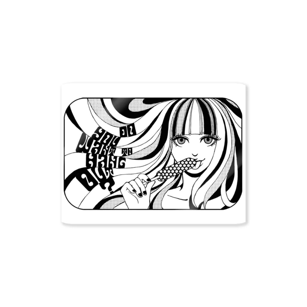 繭のCandy Girl Sticker