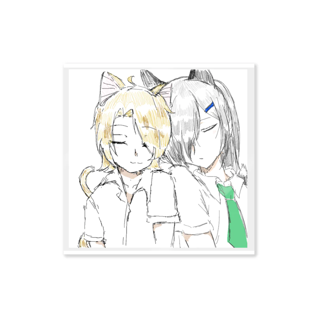 にゃっ太🐾の鈴銀グッズ① Sticker