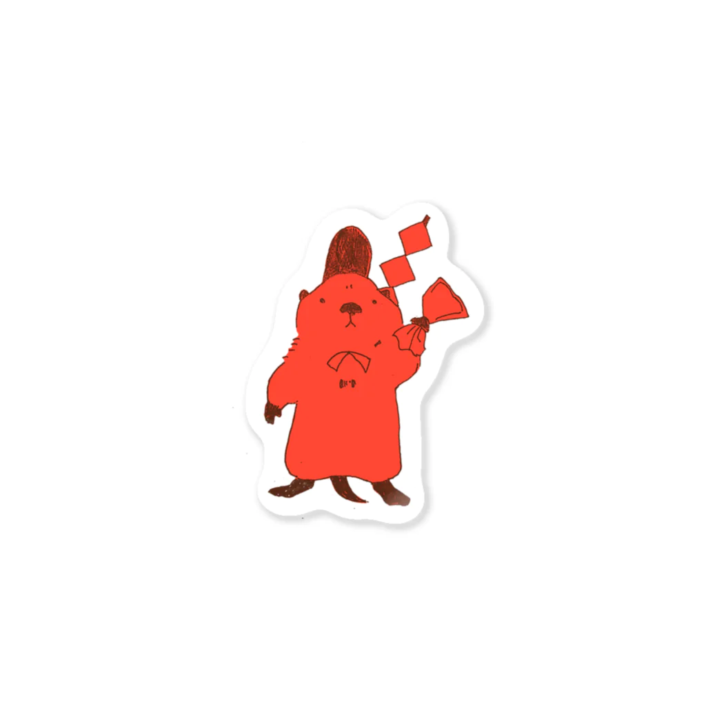 Pontyotyoのおはらいラッコちゃん Sticker