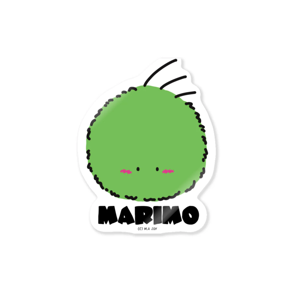 M.A.JOY.SHOPのMARIMO ステッカー