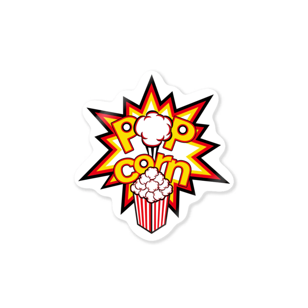 POPcorn公式グッズショップのPOPcorn  Sticker