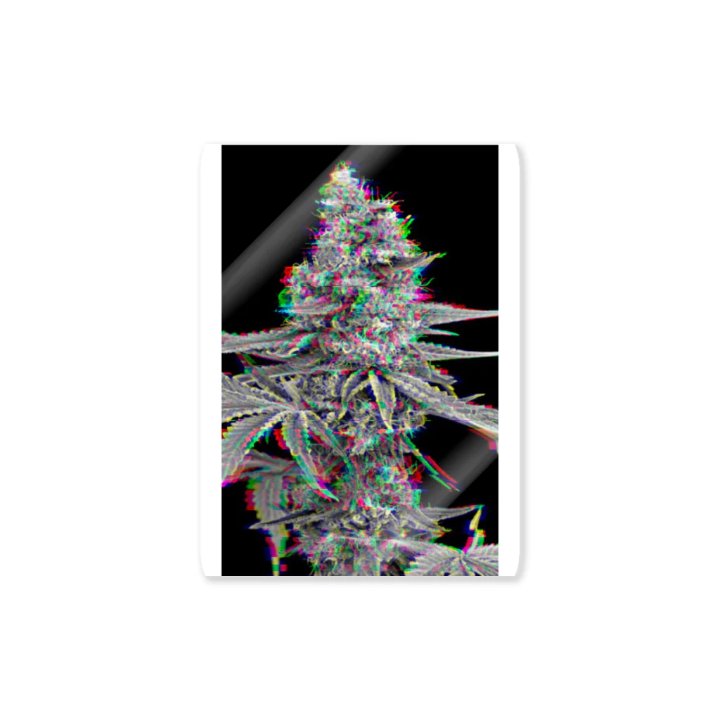 maximize_ktsのpsychedelic weed Sticker