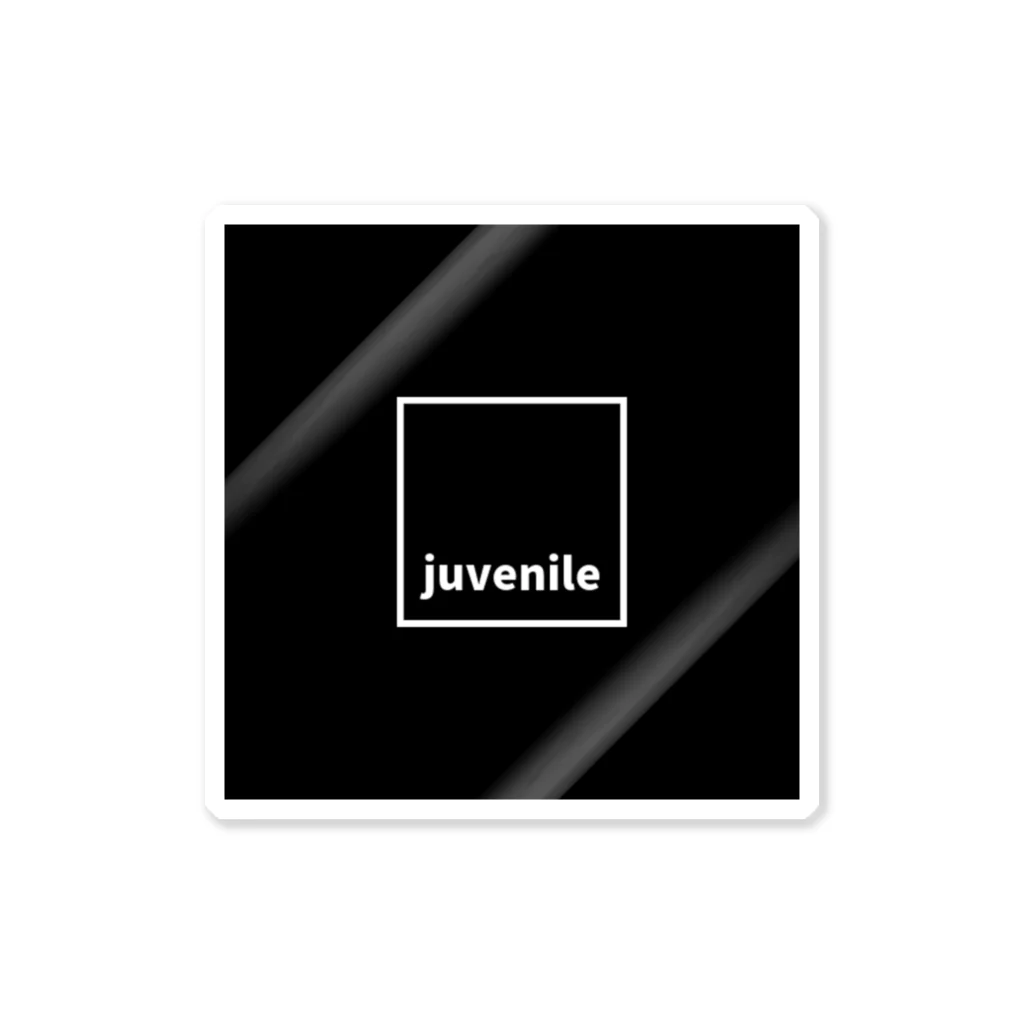 juvenileのjuvenileチーム ステッカー